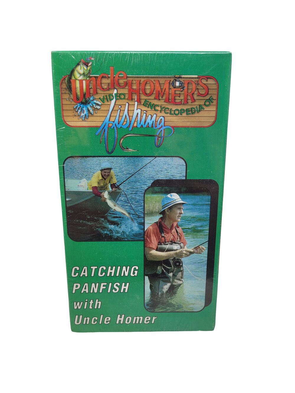 NEW Catching Panfish With Uncle Homer VHS Video Encyclopedia of Fishing 1988